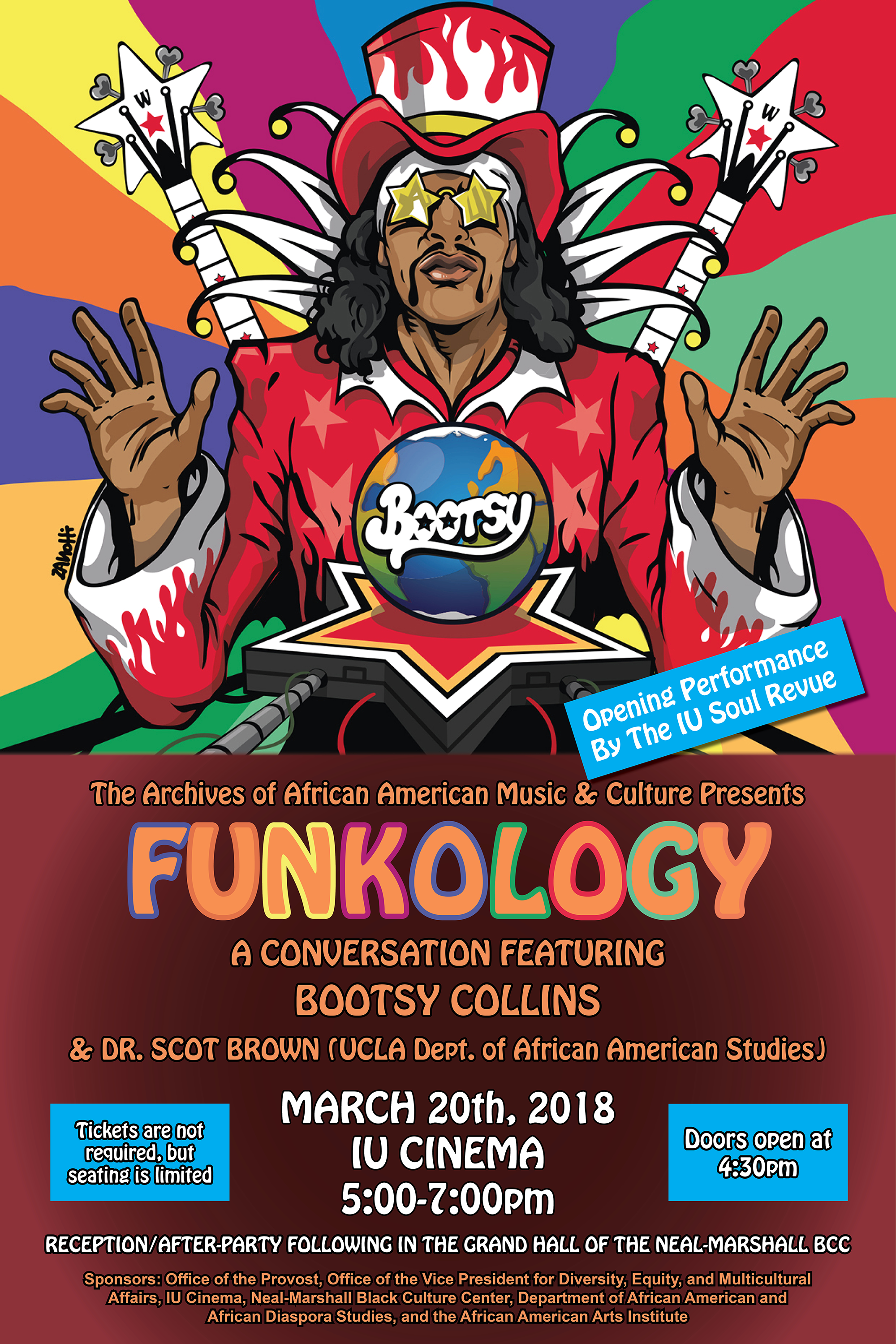 Funkology event graphic